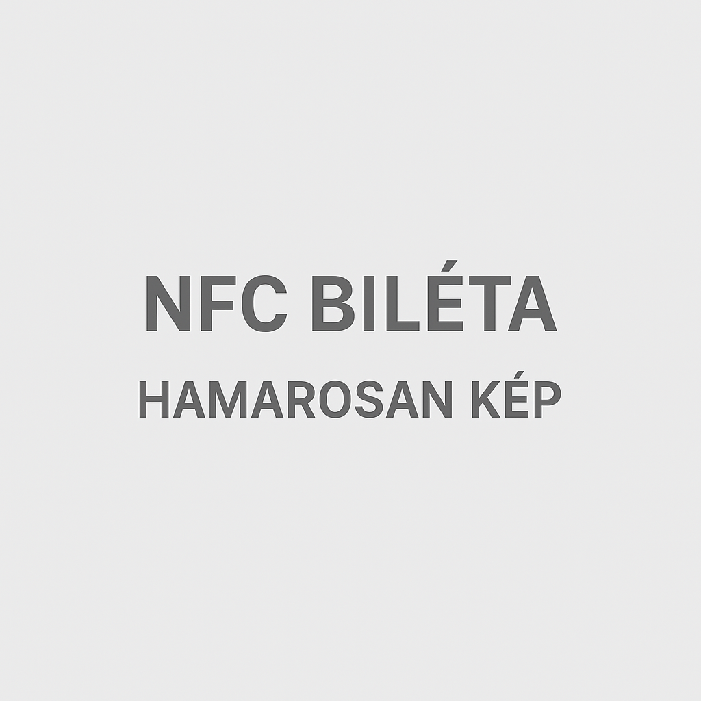 Fémházas NFC biléta